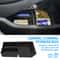 Car Center Console Lower Organiser NonSlip Tray TPE Armrest Insert Storage Box 1