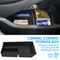 Car Center Console Lower Organiser NonSlip Tray TPE Armrest Insert Storage Box 1
