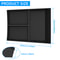 Car Center Console Lower Organiser NonSlip Tray TPE Armrest Insert Storage Box 5