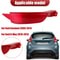 Car Rear Bumper Right Reflector Light Cover Right Rear Bumper Tail Fog Light Compatible With Ford F 5