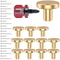 Drawer Knob Set Aluminium Alloy Cabinet Knobs Furniture Handle Fitting Decorative Hardware With Scr 0