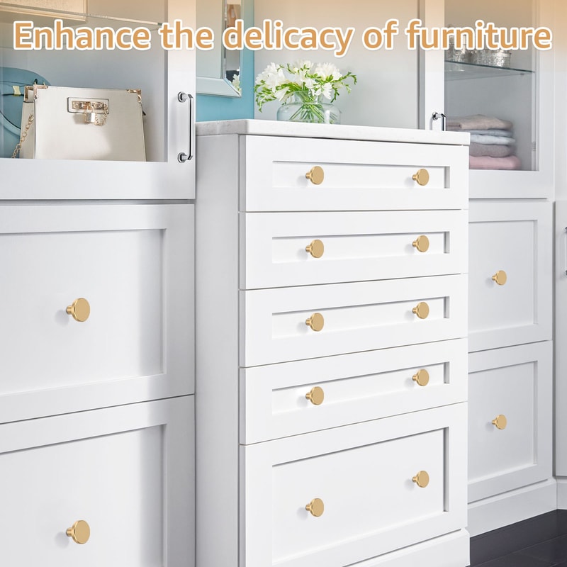 Drawer Knob Set Aluminium Alloy Cabinet Knobs Furniture Handle Fitting Decorative Hardware With Scr 4