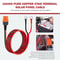 Charge Extension Cable For Solar Electric Vehicle Convenient Ring Terminal Cable Versatile And Safe 2