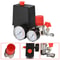 Air Compressor Pressure Switch Safety Valve Manifold Regulator Gauges BSP Pneumatic Tool Part 5