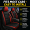 All Season Universal Pad Full Leather Car Seat Cushion Driver Or Passenger Seat Cover 3