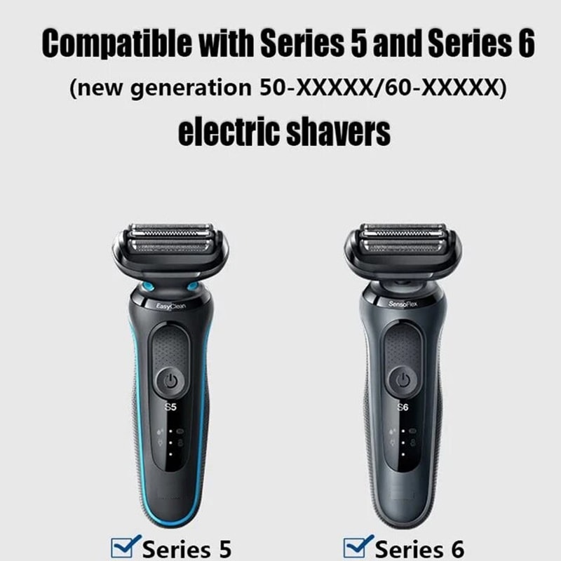 New Braun Series 5 Electric Shaver Replacement Head Blade Precision Shaving Smooth Results 4