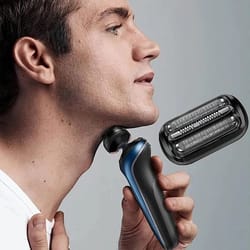 new braun series 5 electric shaver replacement head blade, precision shaving, smooth results