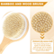 Bamboo Back Scrubber Gentle Exfoliation Skin Care Tool For Smooth Skin 3