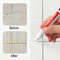 Waterproof Tile Grout Pen Easy Seam Repair White Grout Color Restorer 1