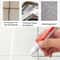 Waterproof Tile Grout Pen Easy Seam Repair White Grout Color Restorer 3