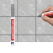 Waterproof Tile Grout Pen Easy Seam Repair White Grout Color Restorer 8