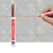 Waterproof Tile Grout Pen Easy Seam Repair White Grout Color Restorer 9