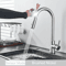Touch Sensor Kitchen Mixer Tap With PullOut Sprayer Smart Faucet Upgrade 9