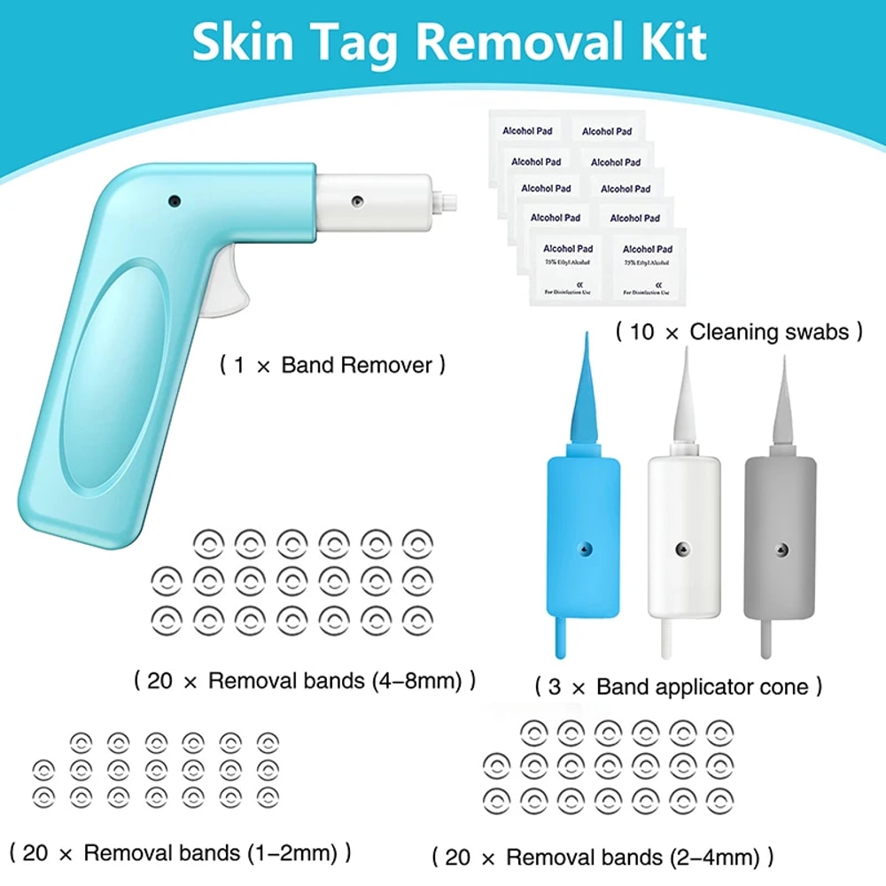Painless Skin Tag Removal Kit, Safe, Fast & Non-Invasive Solution for Moles & Warts at Home