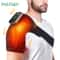 Rechargeable Heating Shoulder Brace Massager with Vibration Therapy for Shoulder and Knee Relief