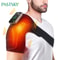 Rechargeable Heating Shoulder Brace Massager with Vibration Therapy for Shoulder and Knee Relief