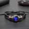 Glow In The Dark Zodiac Bracelet Multilayer Leather Wrap Astrology Gift 3