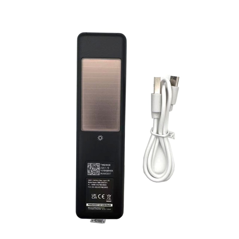 Solar Powered Samsung Voice Remote Replacement for 2024 Smart TVs TM2360E BN59-01455A