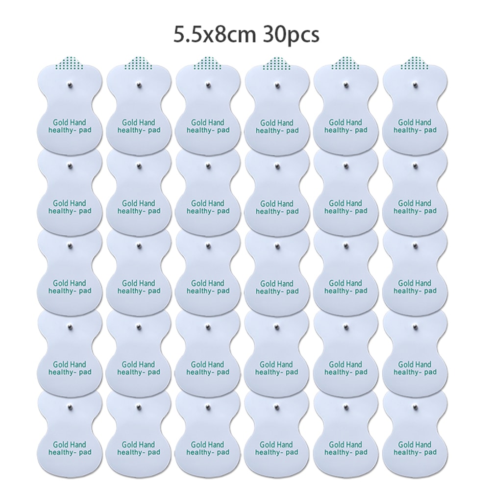 Reusable TENS Electrode Pads With Gel For Digital Massager Pain Relief 7
