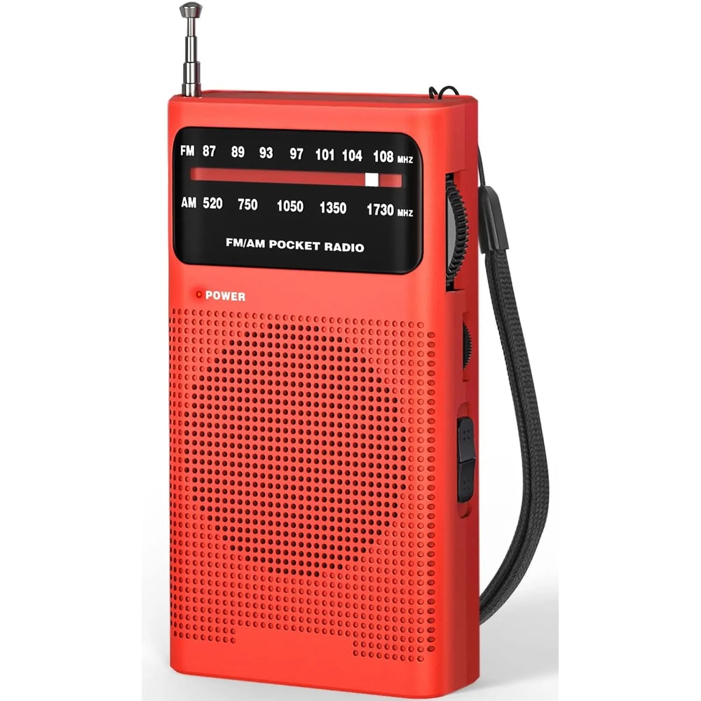 Mini Portable AMFM Radio With AA Battery Power Compact Pocket Analog Tuner For Travel Emergencies 6