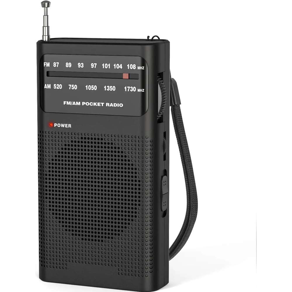 Mini Portable AMFM Radio With AA Battery Power Compact Pocket Analog Tuner For Travel Emergencies 8