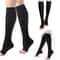 Medical Grade Compression Socks Toeless Support Hose for Circulation and Leg Comfort