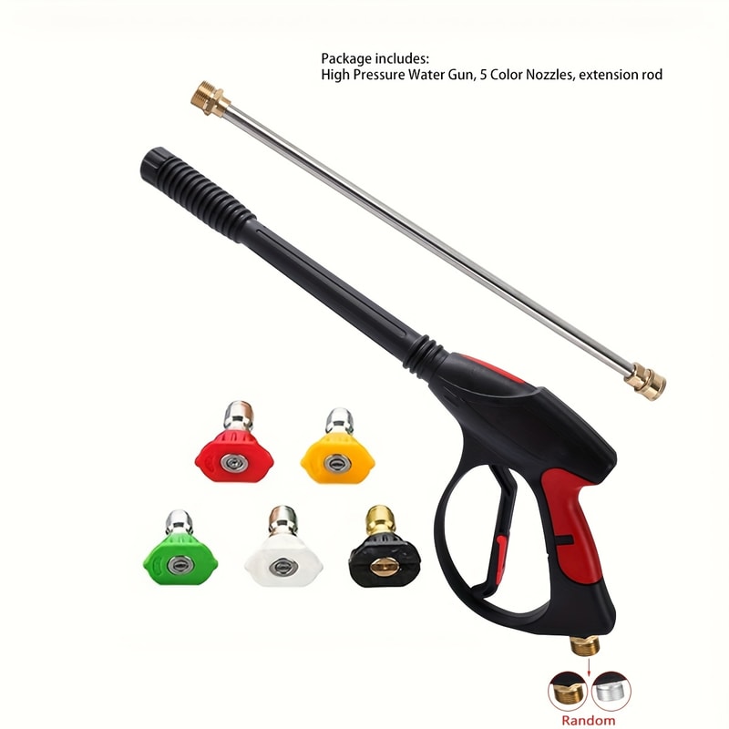 High Pressure Power Washer Extension Gun Kit 9