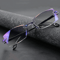 Rimless AntiBlue Light Reading Glasses For Presbyopia Lightweight Stylish 5