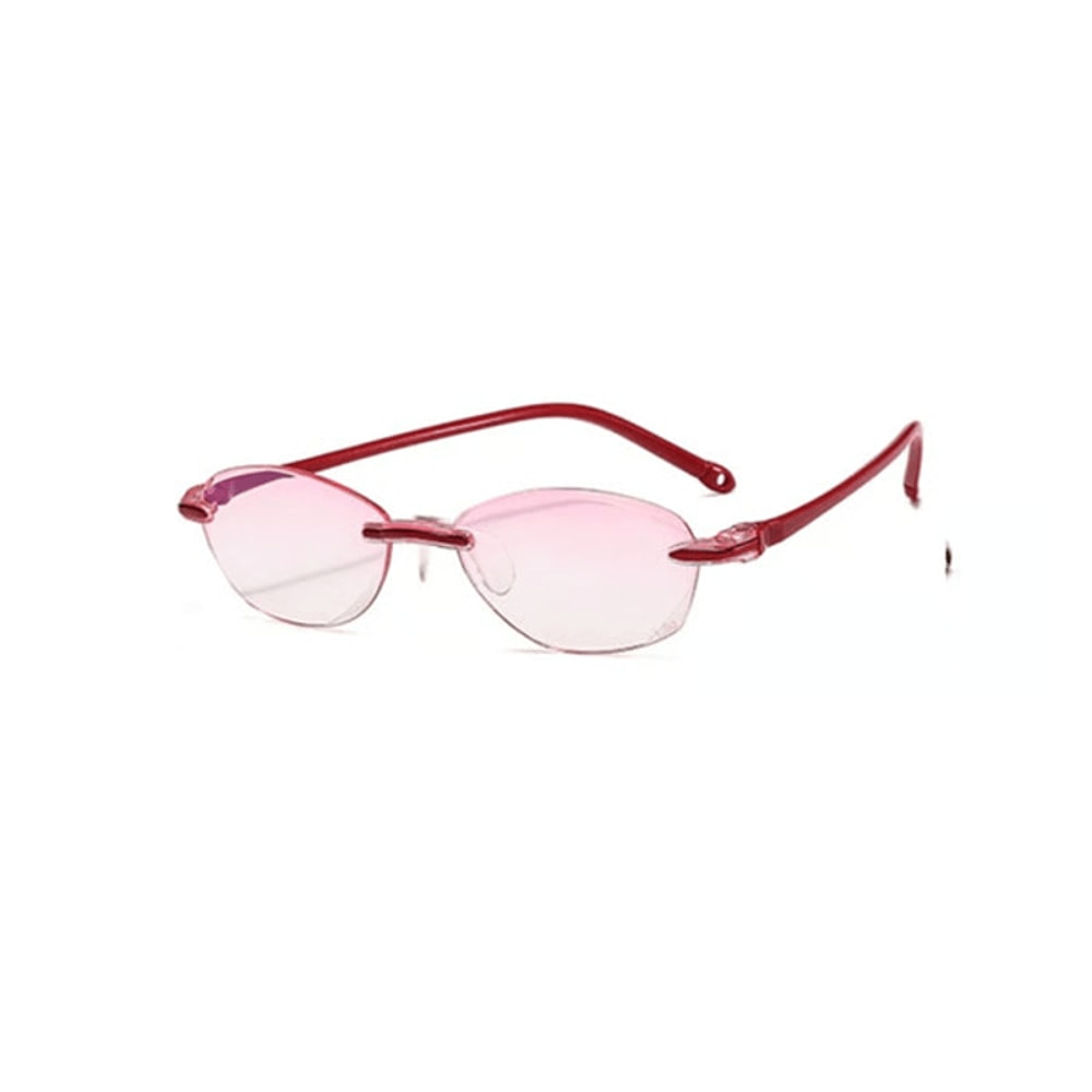 Rimless AntiBlue Light Reading Glasses For Presbyopia Lightweight Stylish 8