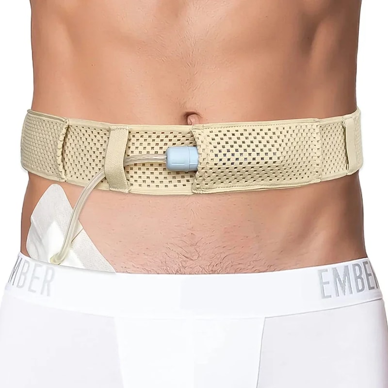 Adjustable Peritoneal Dialysis Catheter Protector Belt With Abdominal Support 0
