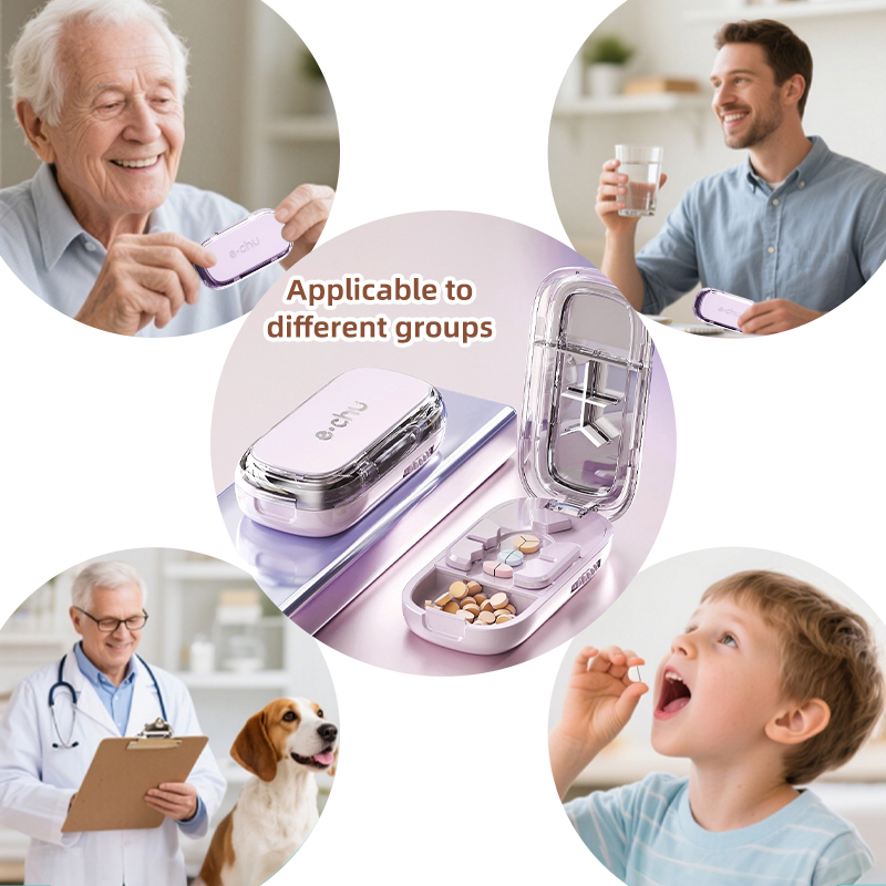 3in1 Pill Cutter And Splitter With Portable Pill Organizer 6