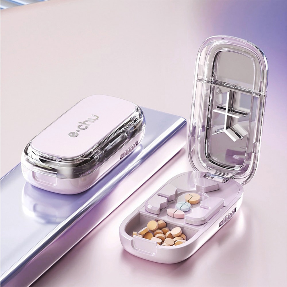 3in1 Pill Cutter And Splitter With Portable Pill Organizer 15