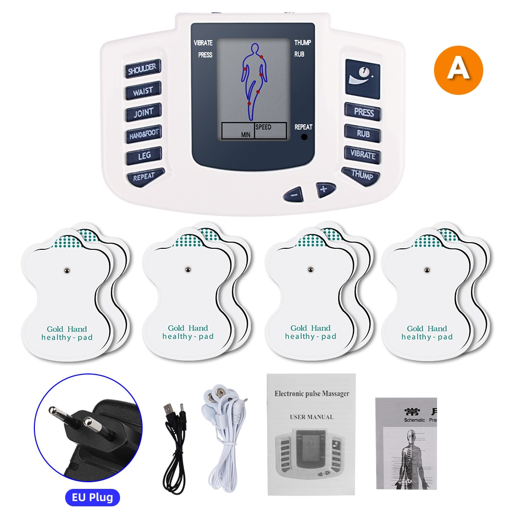 Full Body TENS EMS Massager Device For Muscle Stimulation And Pain Relief 5