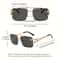 Golden Edge Frameless Sunglasses Anti Glare UV Protection Unisex Shades