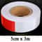 DOT-C2 Reflective Tape 2x150 Roll for Trailers and Trucks Red White Conspicuity Tape