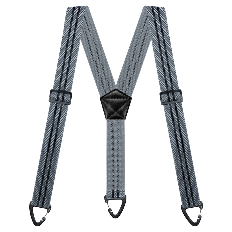 Hidden Suspenders for Men Under Clothes Y Back Belt Loop Suspenders with Snap Loops