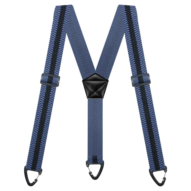Hidden Suspenders for Men Under Clothes Y Back Belt Loop Suspenders with Snap Loops