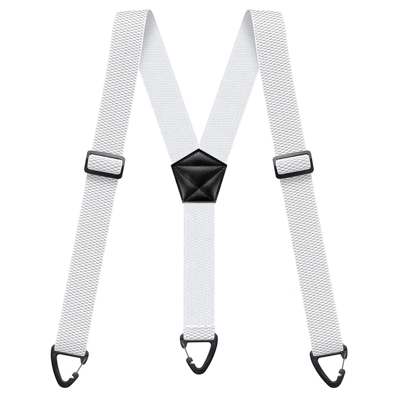 Hidden Suspenders for Men Under Clothes Y Back Belt Loop Suspenders with Snap Loops