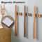 55CM Magnetic Shoehorn Useful Flexible Lazy Shoe Spoon Shoe Puller Wooden Handle Long Shoe Lifter 0