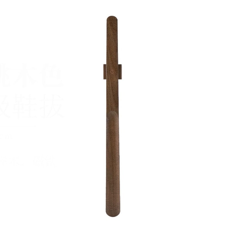 55CM Magnetic Shoehorn Useful Flexible Lazy Shoe Spoon Shoe Puller Wooden Handle Long Shoe Lifter 7