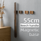 55CM Magnetic Shoehorn Useful Flexible Lazy Shoe Spoon Shoe Puller Wooden Handle Long Shoe Lifter 8