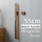 55CM Magnetic Shoehorn Useful Flexible Lazy Shoe Spoon Shoe Puller Wooden Handle Long Shoe Lifter 9