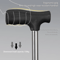Lightweight Folding Cane With Seat Portable Walking Support For Outdoor Comfort 3
