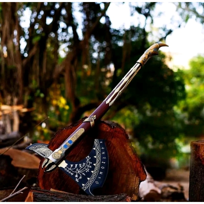 God Of War Kratos Axe 1