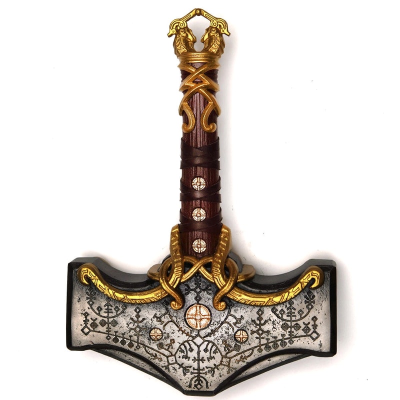 Custom Handmade Carbon Steel God Of War Hammer 1
