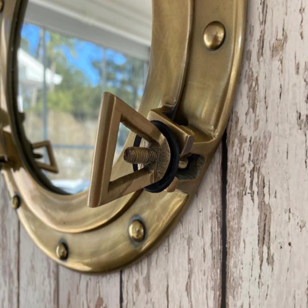 Ship Porthole Mirror 3048 Cm Nautical Maritime Wall Decor 0