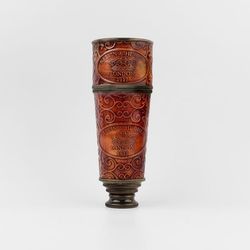 brass nautical spyglass telescope kelvin hughes london 20 inch maritime explorer telescope antique nautical decor unique