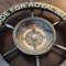 Limited Edition Royal Navy Engraved Brass Compass With Shipwheel Design Nautical Navigation Collec