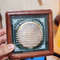 Brass And Silver Quoted Magnetic Compass With Engraved Glass Box  Nautical Gift Set To Her Majesty 2