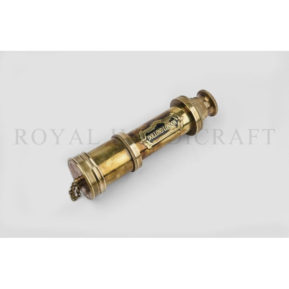 Premium Handcrafted Brass Telescope With High Magnification And Camouflage Finish Ideal For Starga